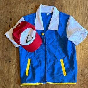 Pokémon shirt and hat